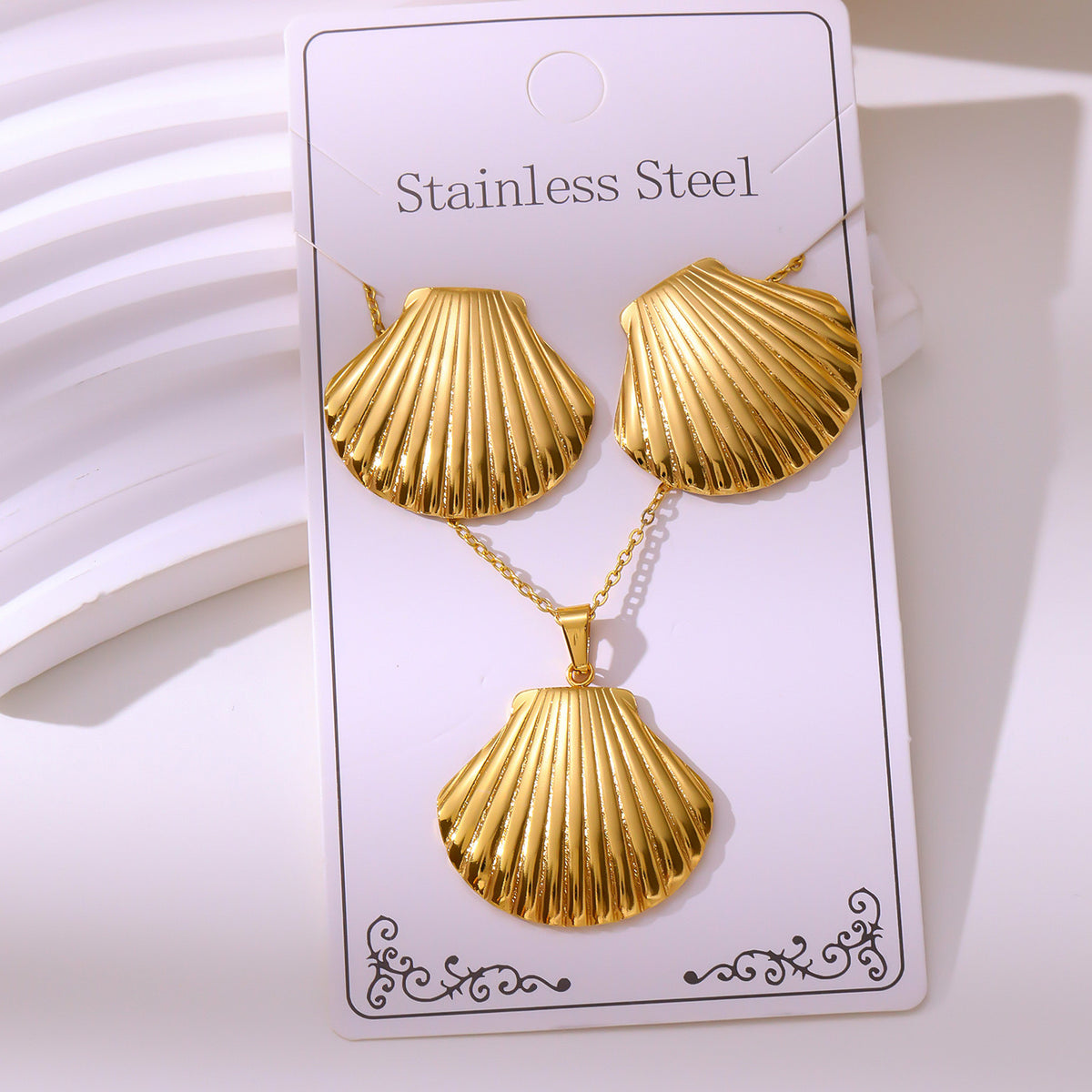 Set Golden Shell 🪸🌊✨