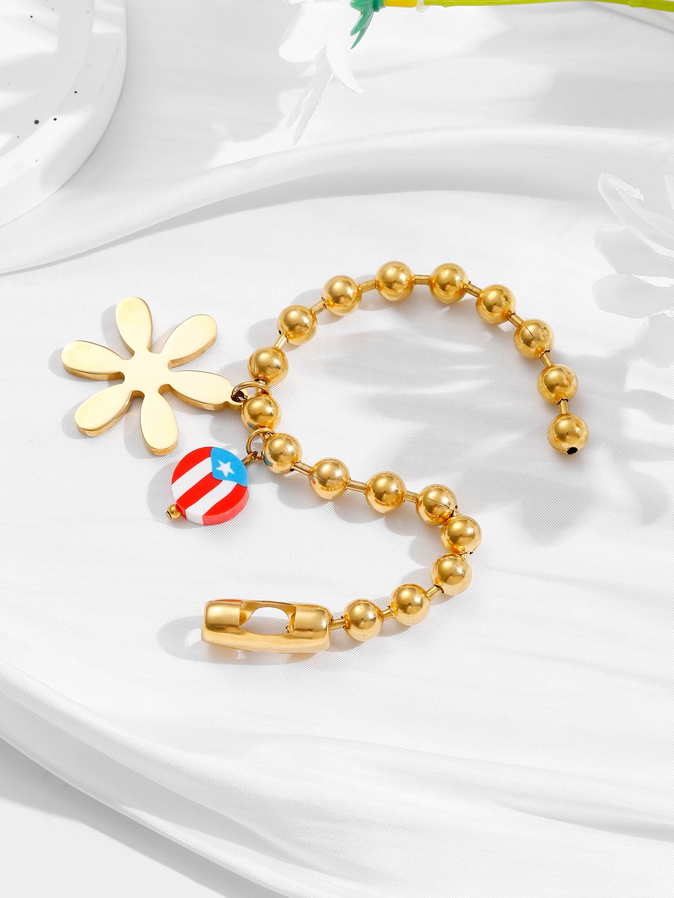 Flor Borinqueña Bracelet