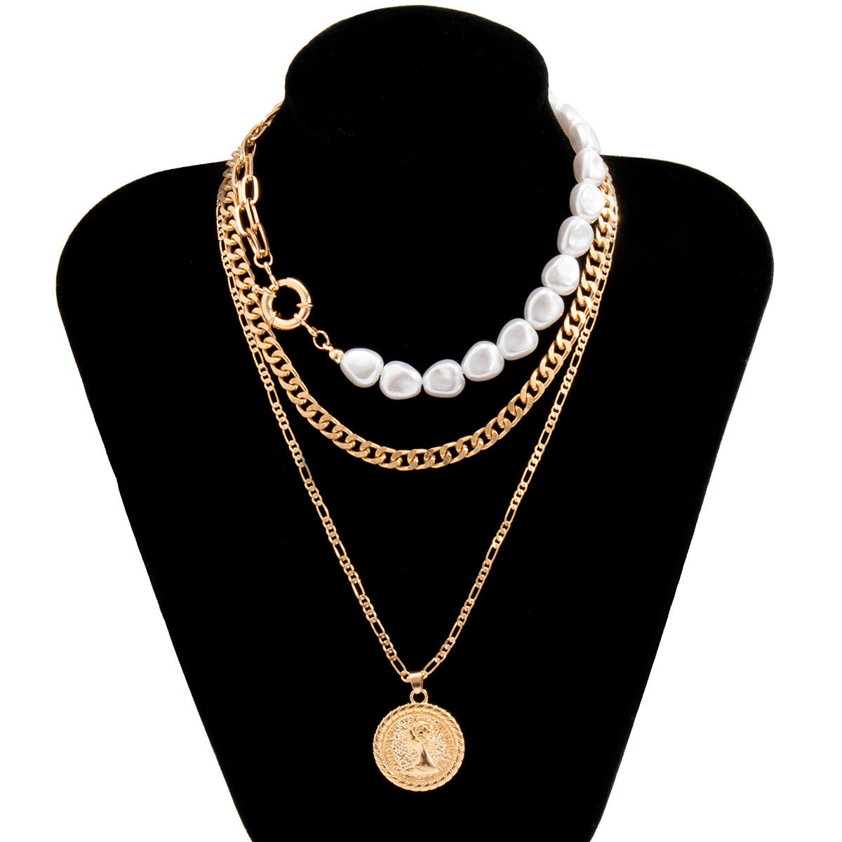 Retro Multi Layer Necklace