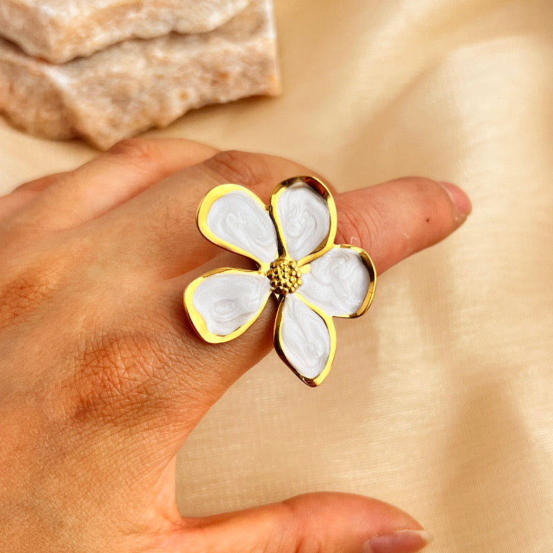 Flor de Luna Sortija