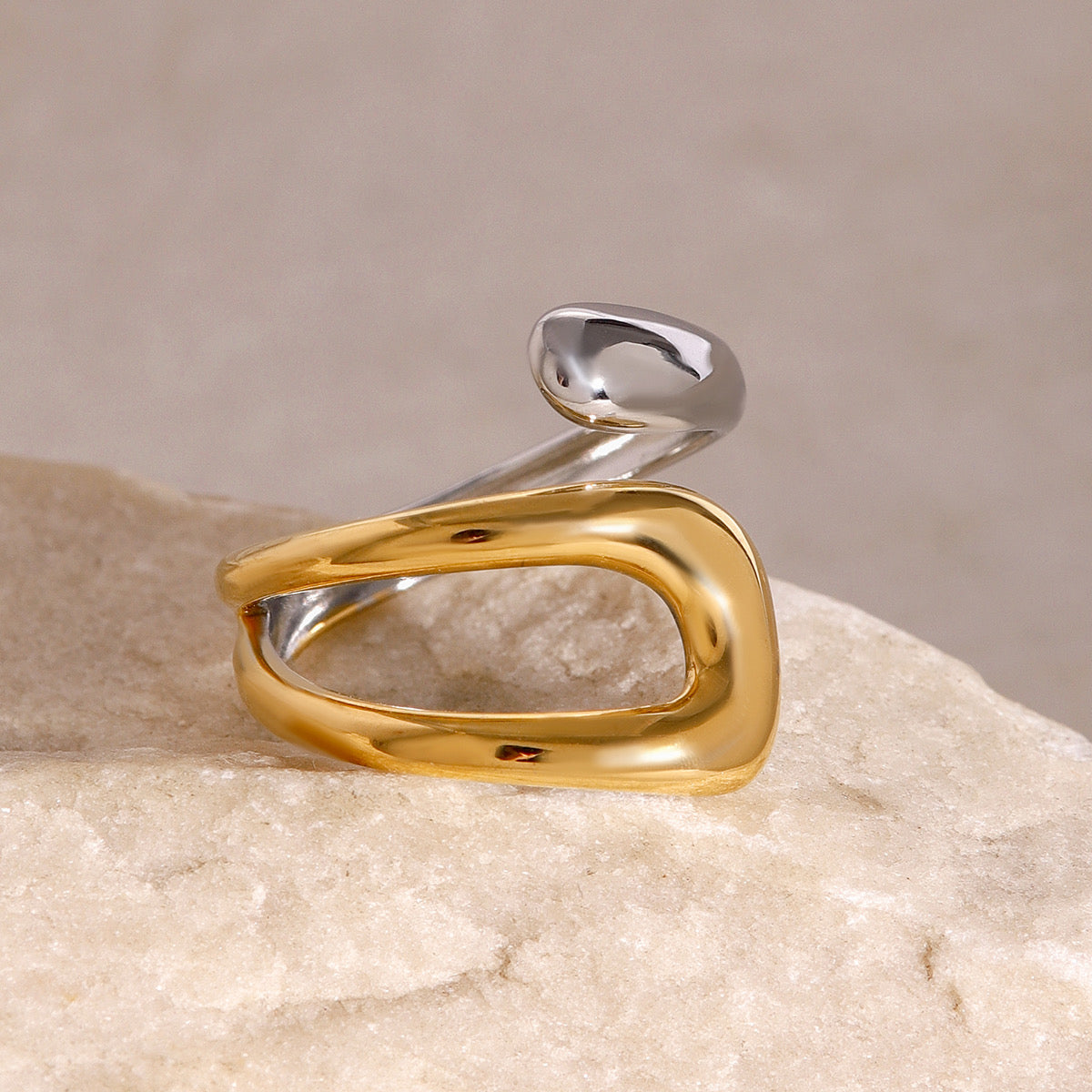 Classic Style 2 Color Ring
