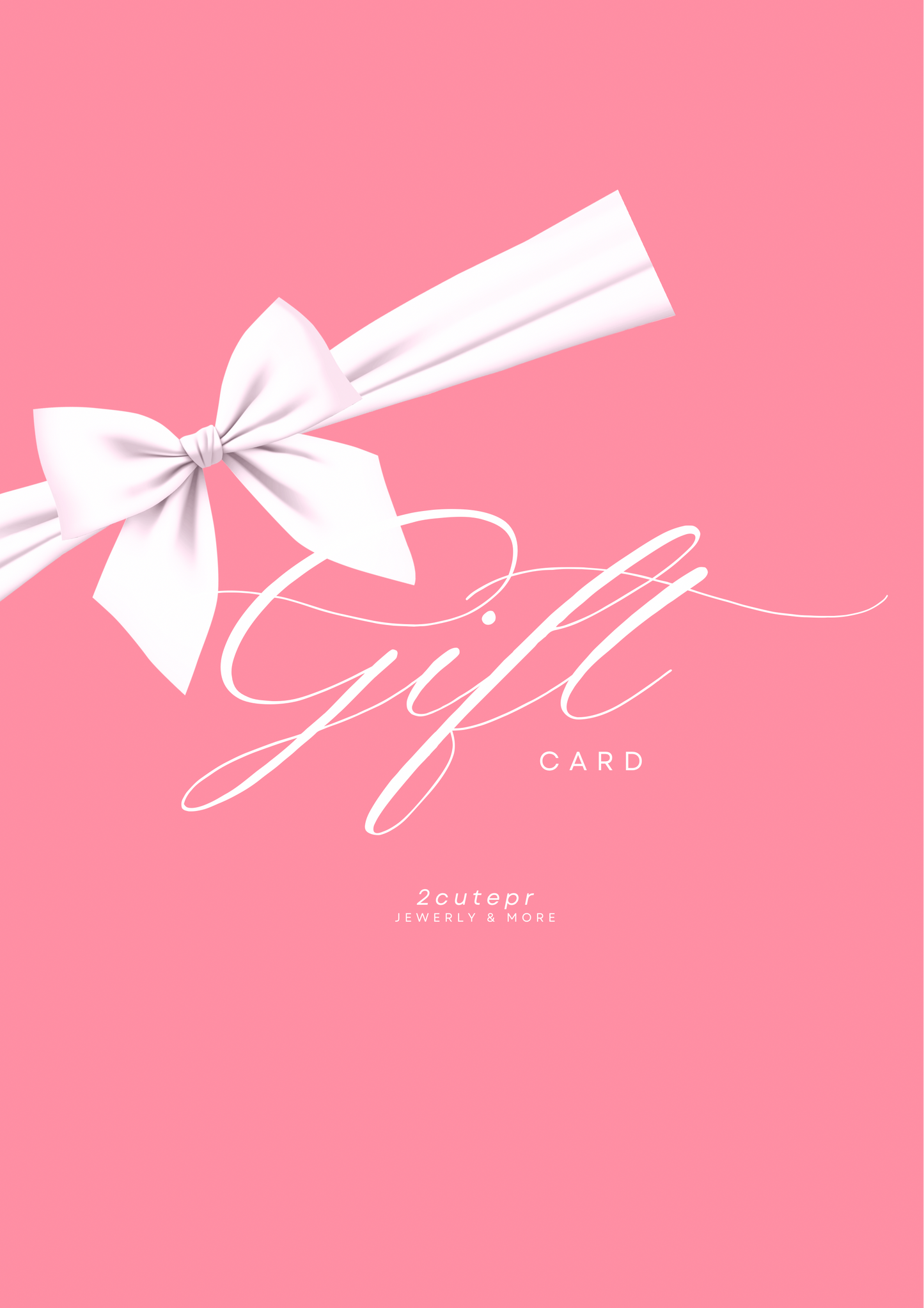 Gift Card Digital 2CutePR