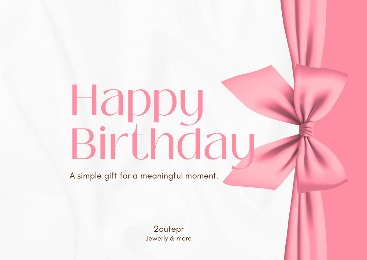 Gift card de Cumpleaños – 2CutePR 🎀
