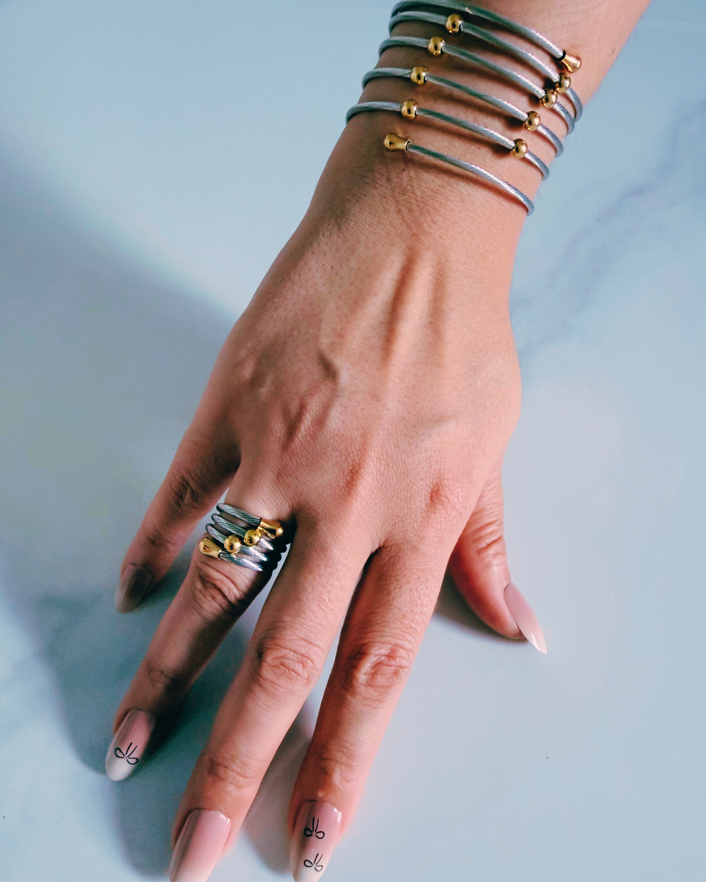 Elegance Duo – Brazalete & Sortija