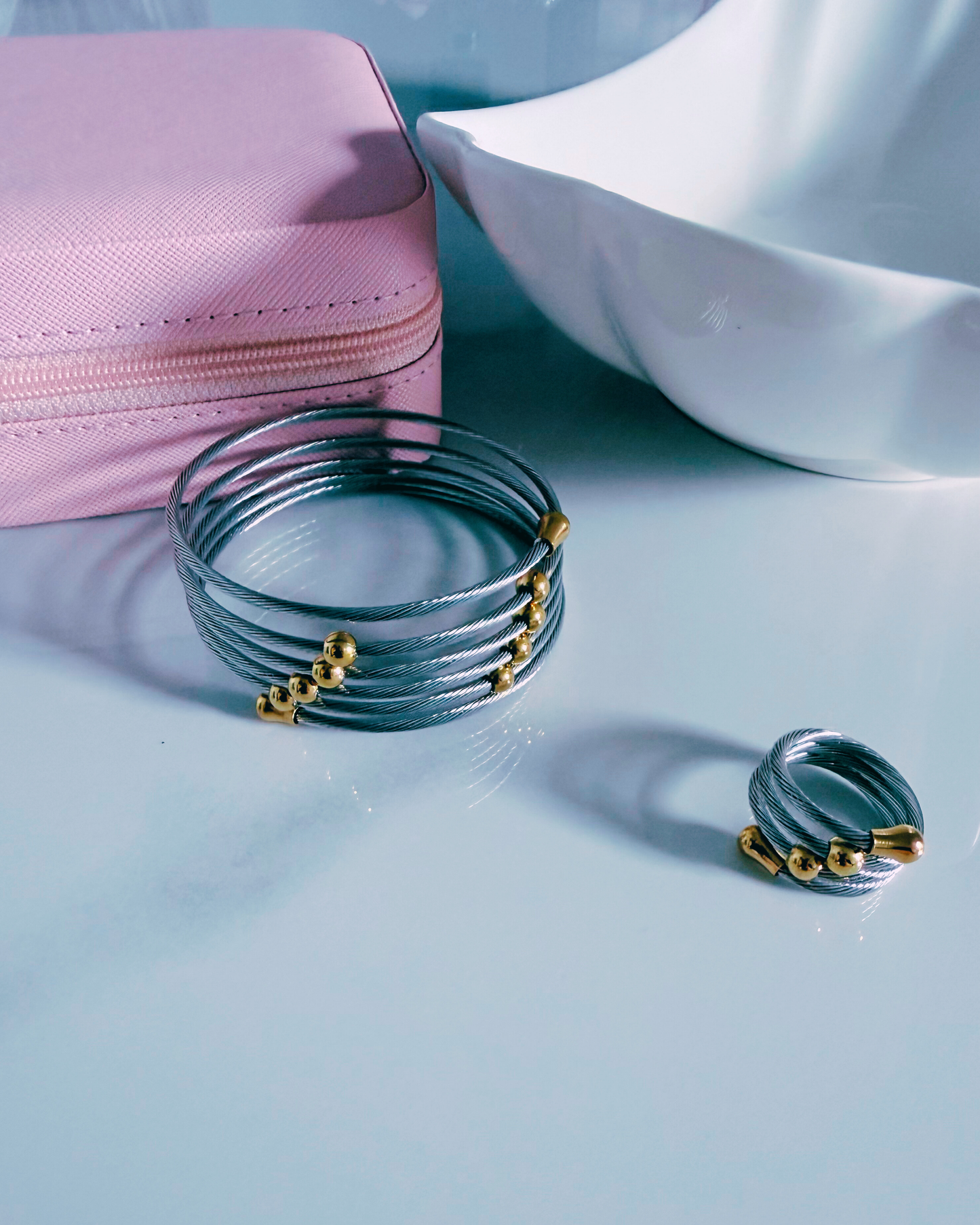 Elegance Duo – Brazalete & Sortija
