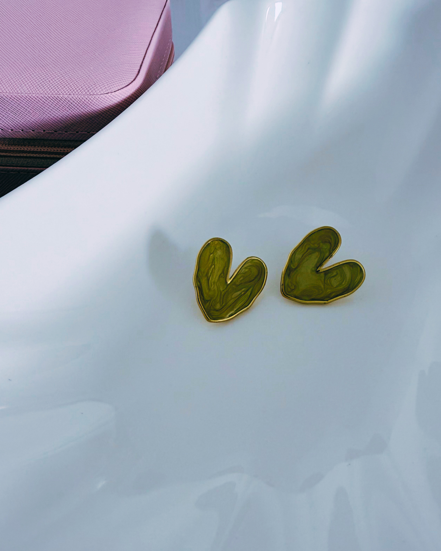 Heart shaped earrings