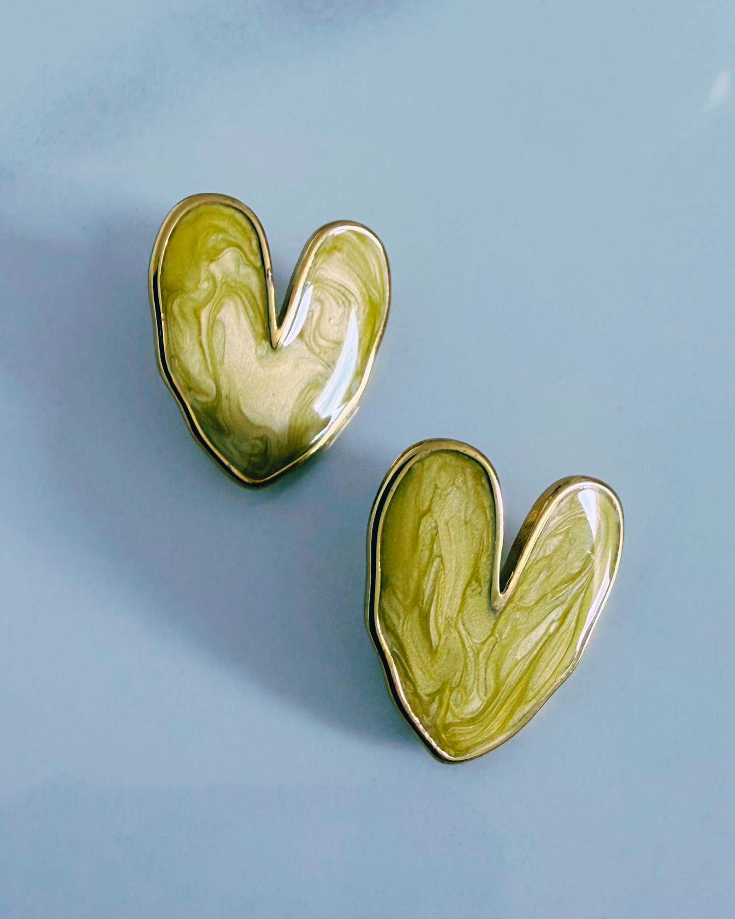Heart shaped earrings