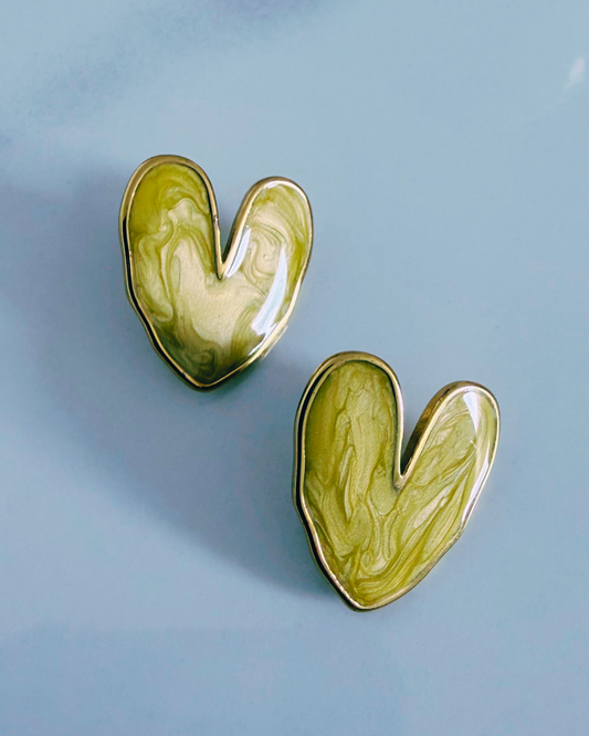 Heart shaped earrings