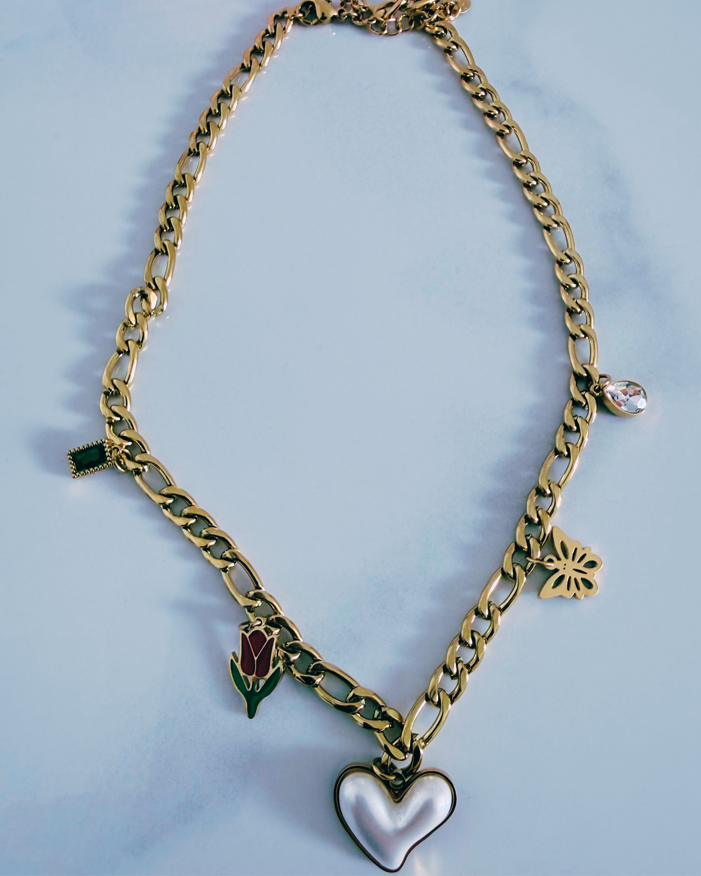 Golden Love Necklace