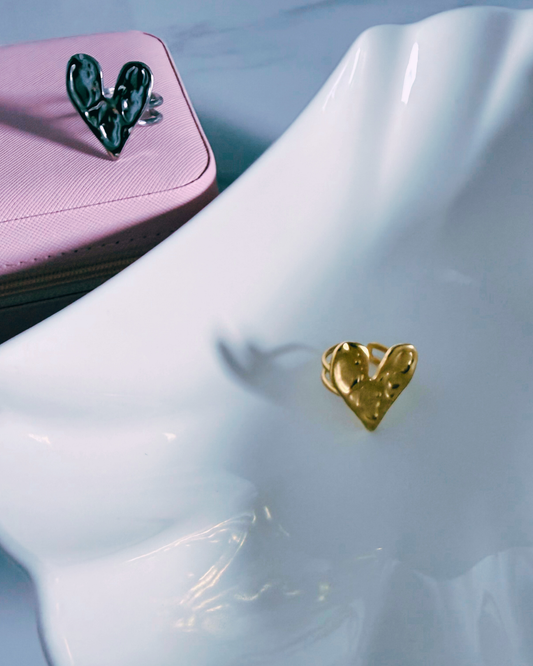 Gold Heart Ring