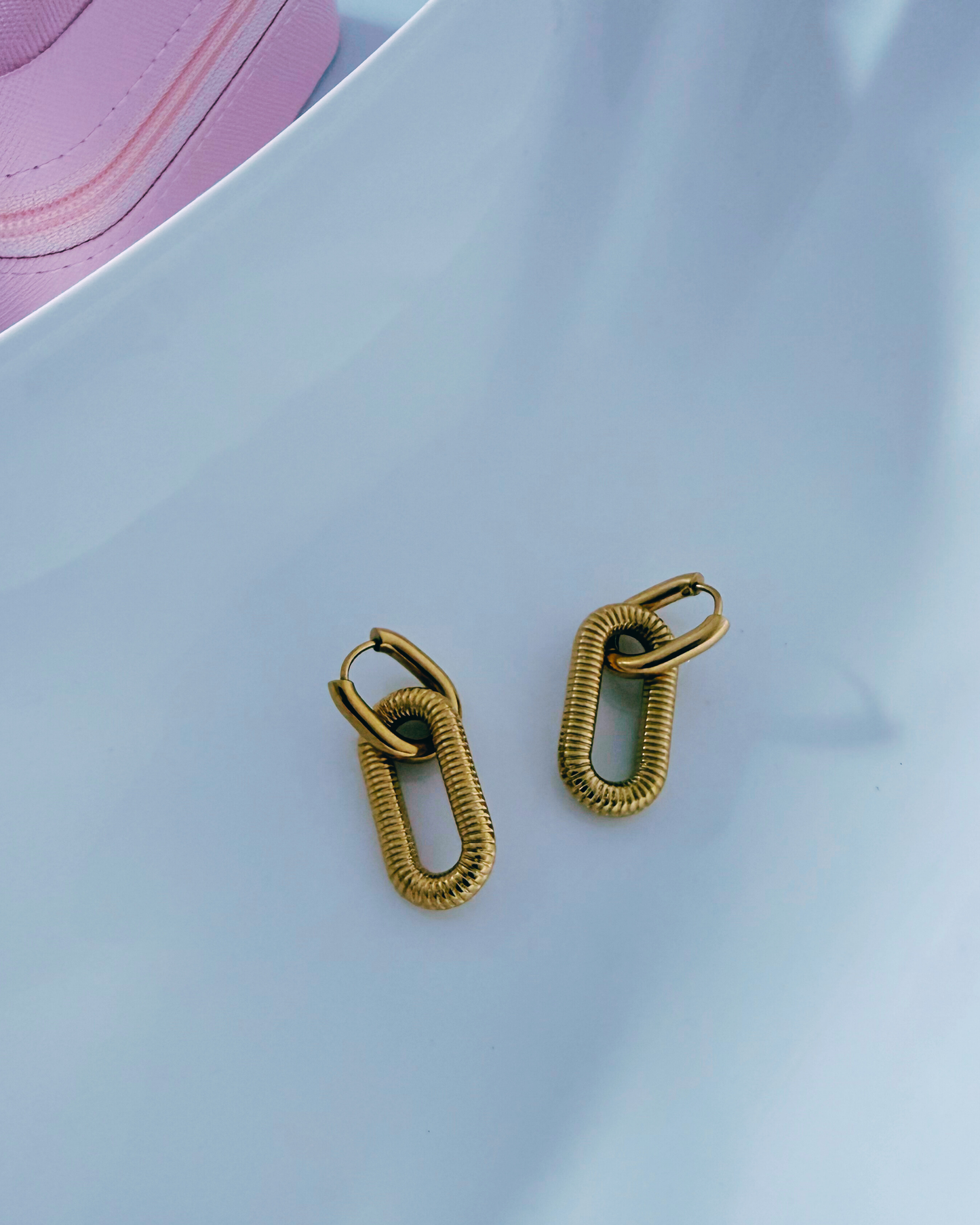 Golden Loop Earrings