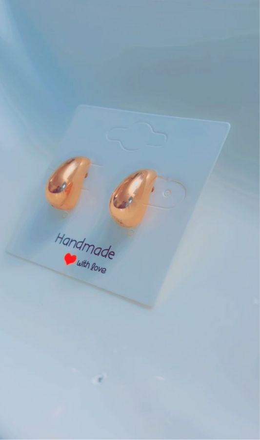 Drop shape earings