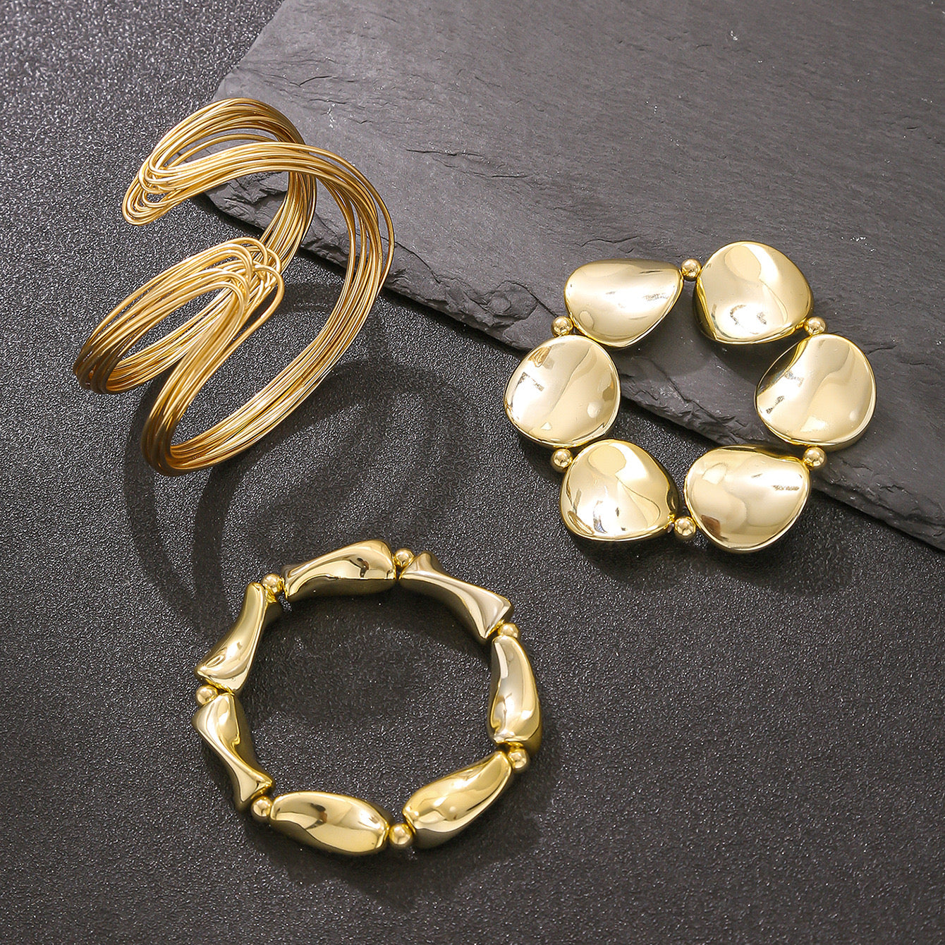 Glamour Brazalets Set