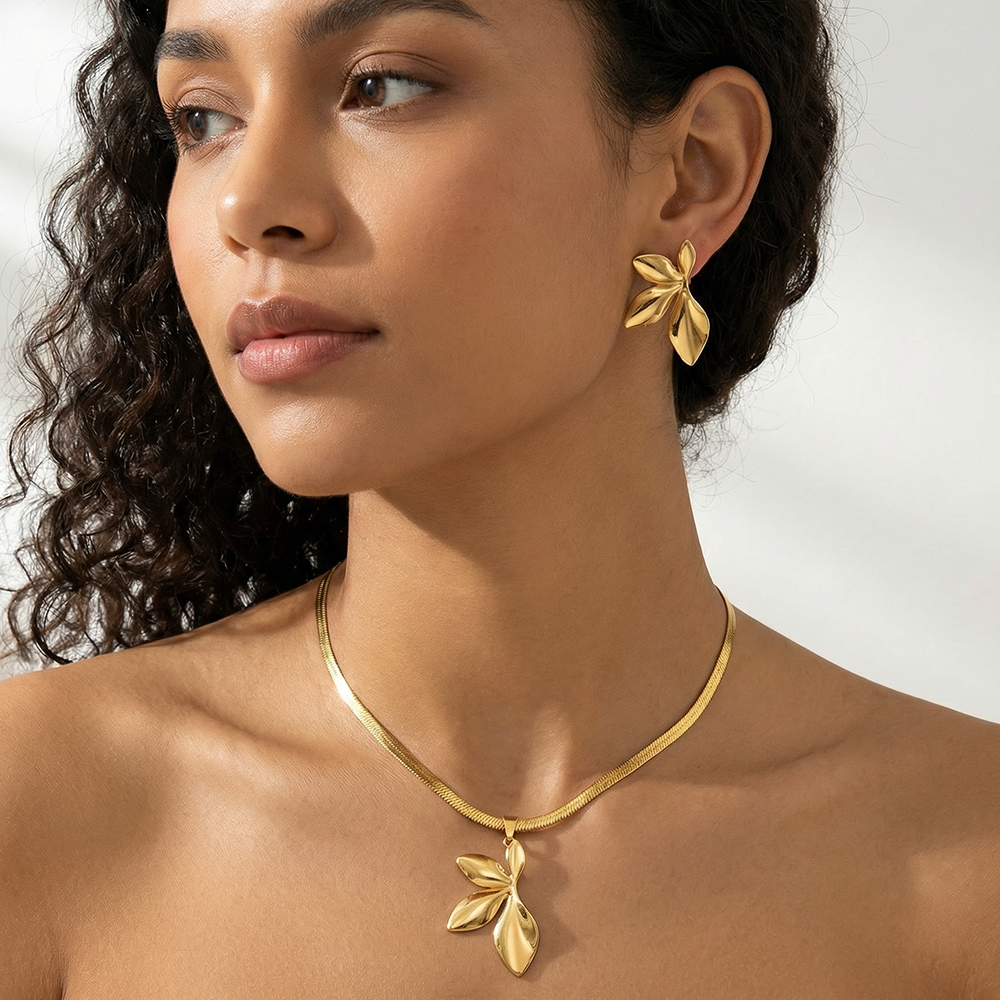 Set Golden Bloom 🌸✨