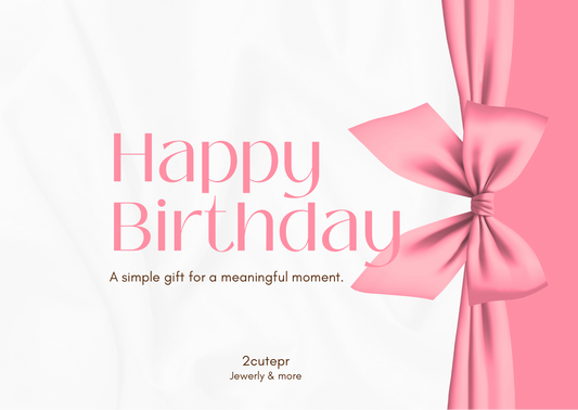 Gift card de Cumpleaños – 2CutePR 🎀