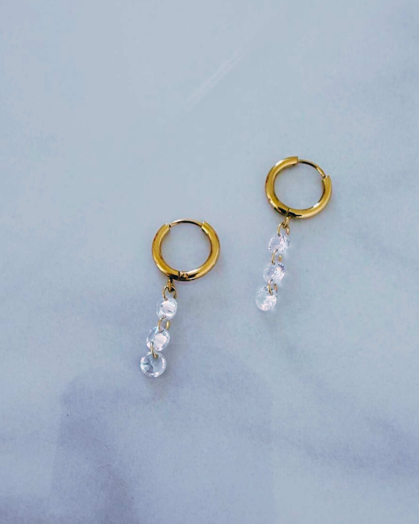 Loop Stone Earrings